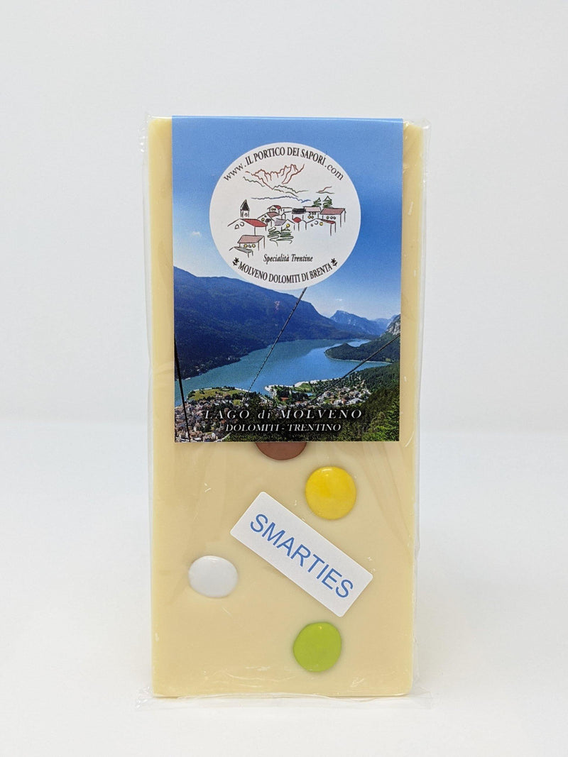 Cioccolato Bianco con Smarties - Il Portico Dei Sapori Trentini