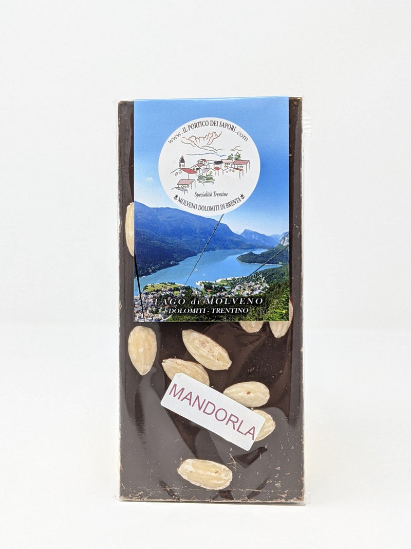 Cioccolato Fondente con Mandorle - Il Portico Dei Sapori Trentini