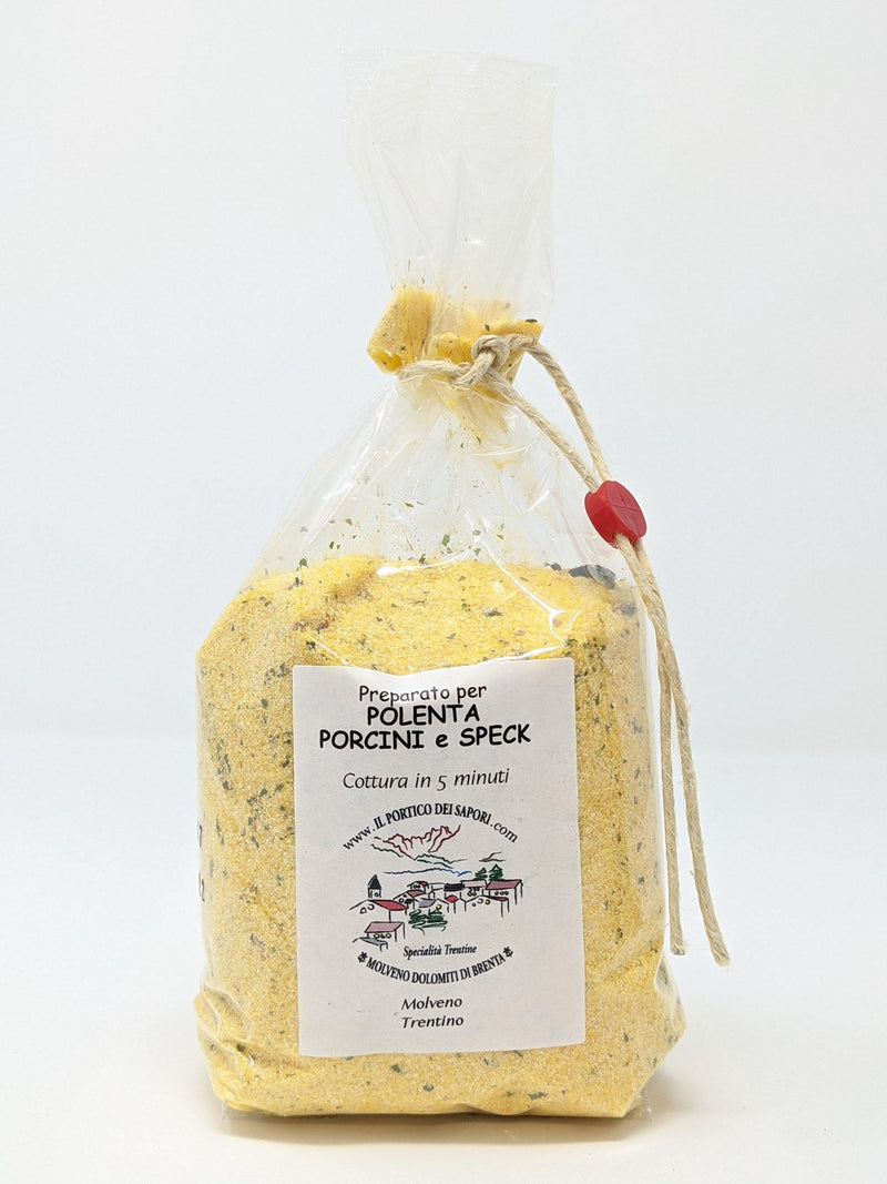 Farina per Polenta ai Porcini e allo Speck - Il Portico Dei Sapori Trentini