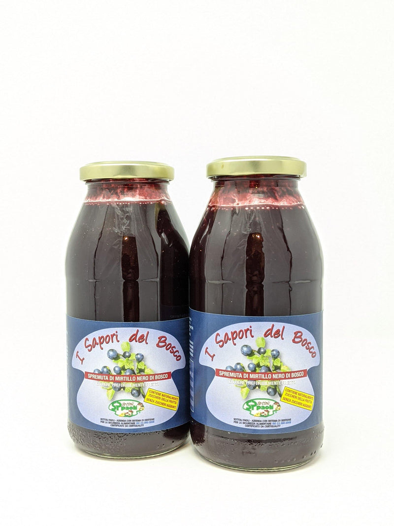 Succo di Mirtillo Nero Selvatico - Il Portico Dei Sapori Trentini