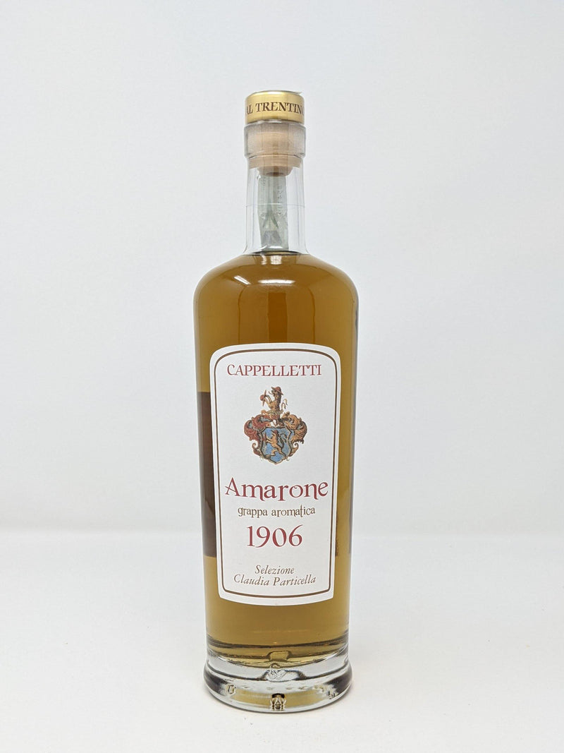 Grappa di Amarone Affinata Cappelletti - Il Portico Dei Sapori Trentini