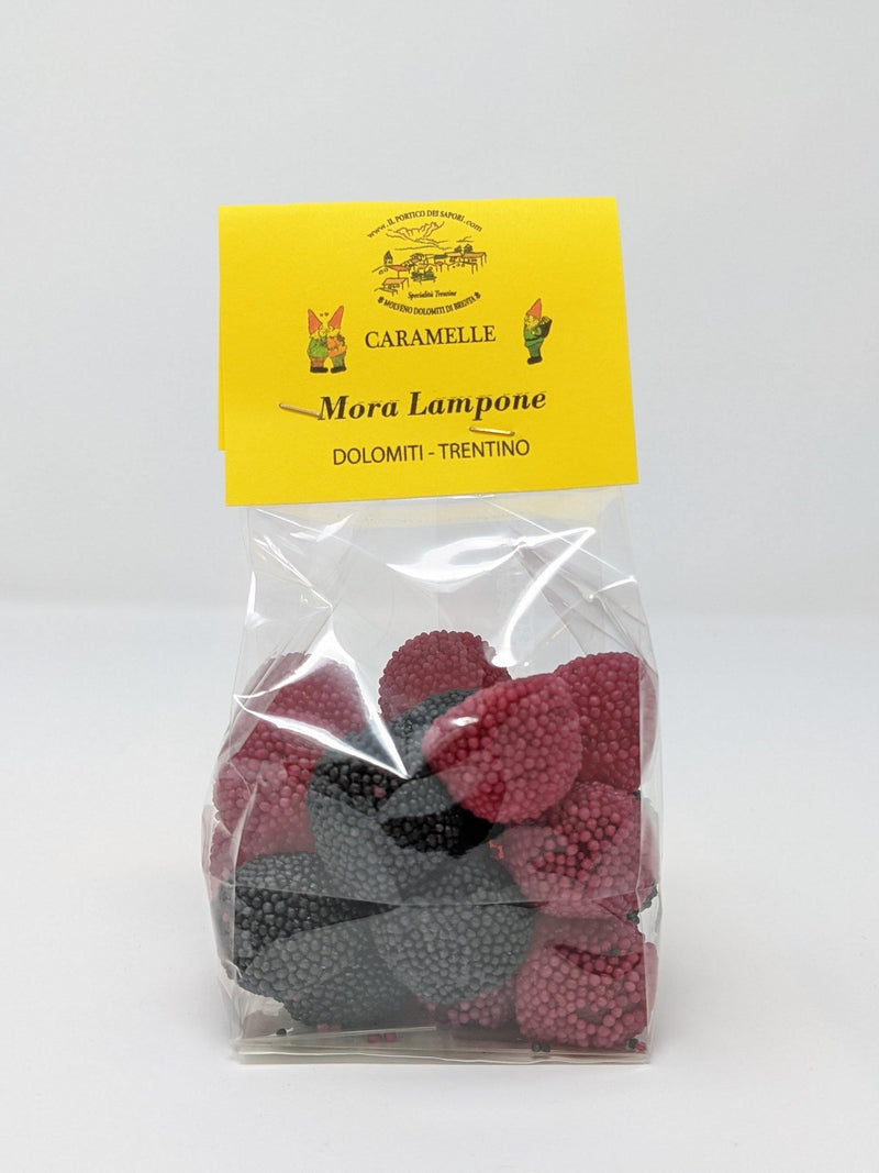 Caramelle Dolomiti Mora Lampone - Il Portico Dei Sapori Trentini