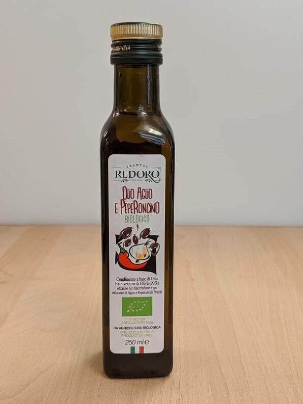 Olio all'Aglio e Peperoncino - Il Portico Dei Sapori Trentini
